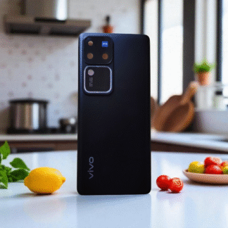Vivo V30 Pro Back Panel - Black