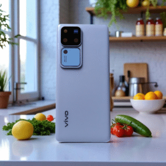 Vivo V30 Pro Back Panel - White