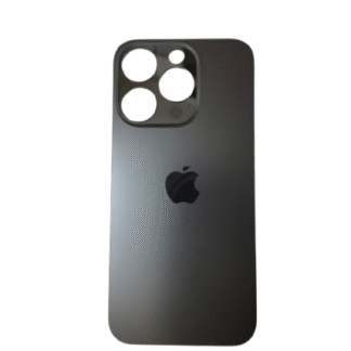 For I Phone 15 Pro Back panel - Black