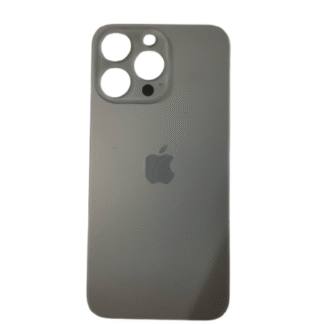 For I Phone 15 Pro Max Back panel - TITANIUM